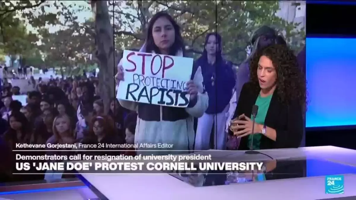 Cornell students stage anti-rape rally in support of 'Jane Doe'