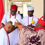Soyinka, others cheer as Asagba decorates Jibunoh with chieftaincy title