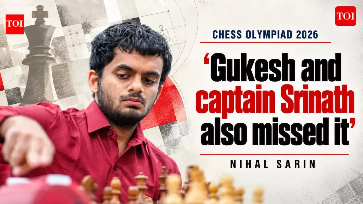 ‘Sometimes there are blind spots’: Nihal Sarin looks back at Chess Olympiad loss
