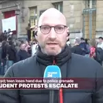 Paris students gear up for 'Black Tuesday' protests