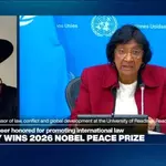 Navi Pillay awarded Peace Prize: 'Lifetime spent fighting for what's right & to uphold human rights'