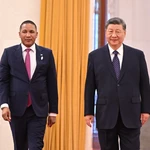 Presidents of the world’s 2nd strongest economy and highest diamond-producing African nation discuss expanding cooperation