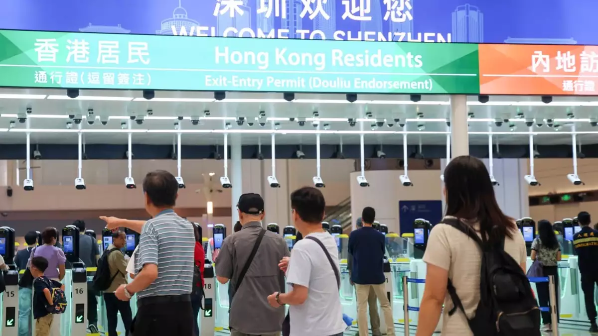 Hong Kong’s new Huanggang Port seemingly quiet ahead of expected holiday rush