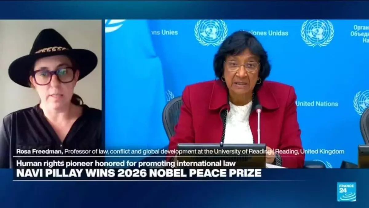 Navi Pillay awarded Peace Prize: 'Lifetime spent fighting for what's right & to uphold human rights'