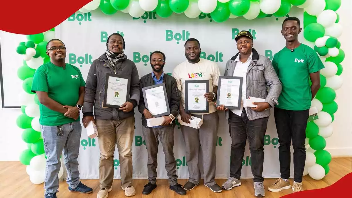 Bolt rewards top car, boda drivers with fuel, service vouchers during customer service week