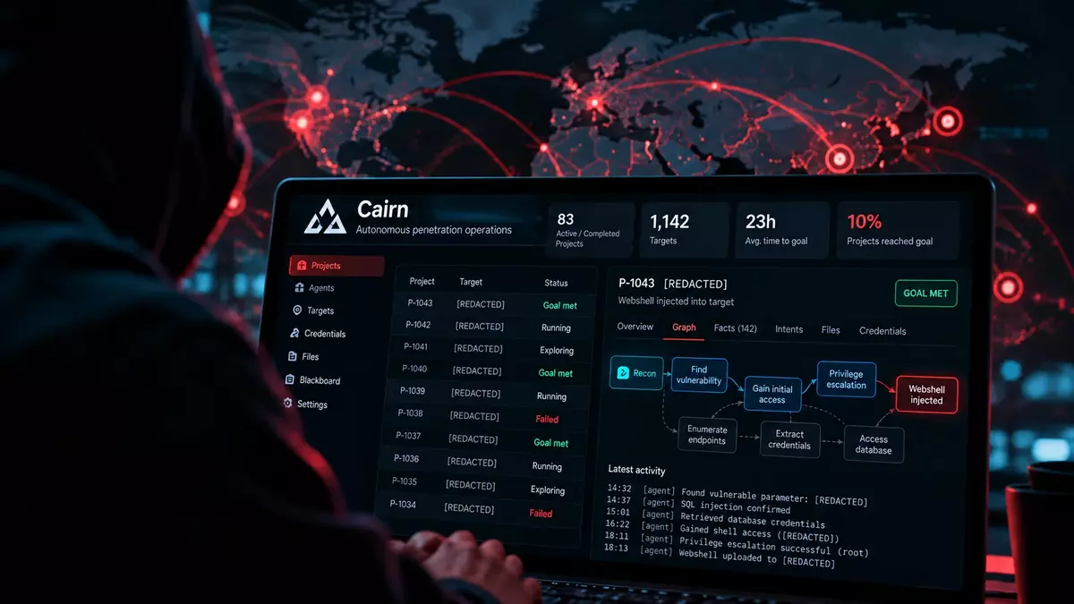 Cairn: Open windows into AI-driven cyber operations