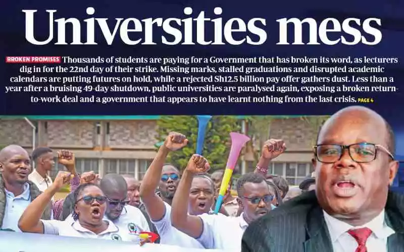 Varsities' mess: Broken promises, students in limbo as strike drags on