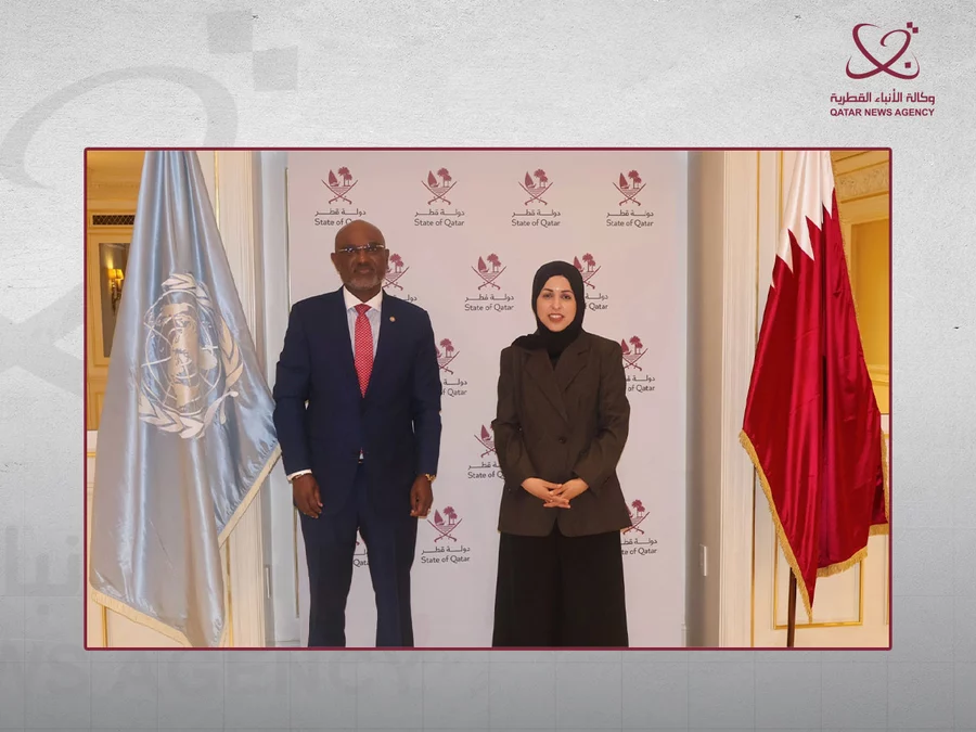 Qatar UN Permanent Envoy Discusses Cooperation with Uganda FM