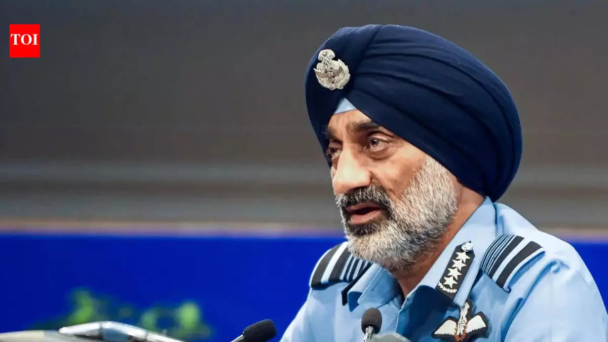 IAF chief hints at 'foreign options' for 5th-gen jets, flags Pakistan-China tie-up