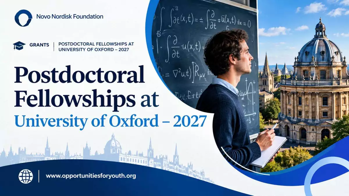 Novo Nordisk Foundation Postdoctoral Fellowships at the University of Oxford 2027: Apply for Up to DKK 3.6 Million in Research Funding