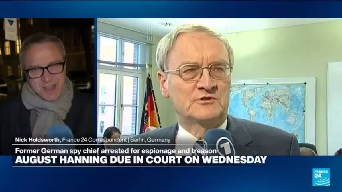 German ex-spy chief arrested for suspected espionage, treason