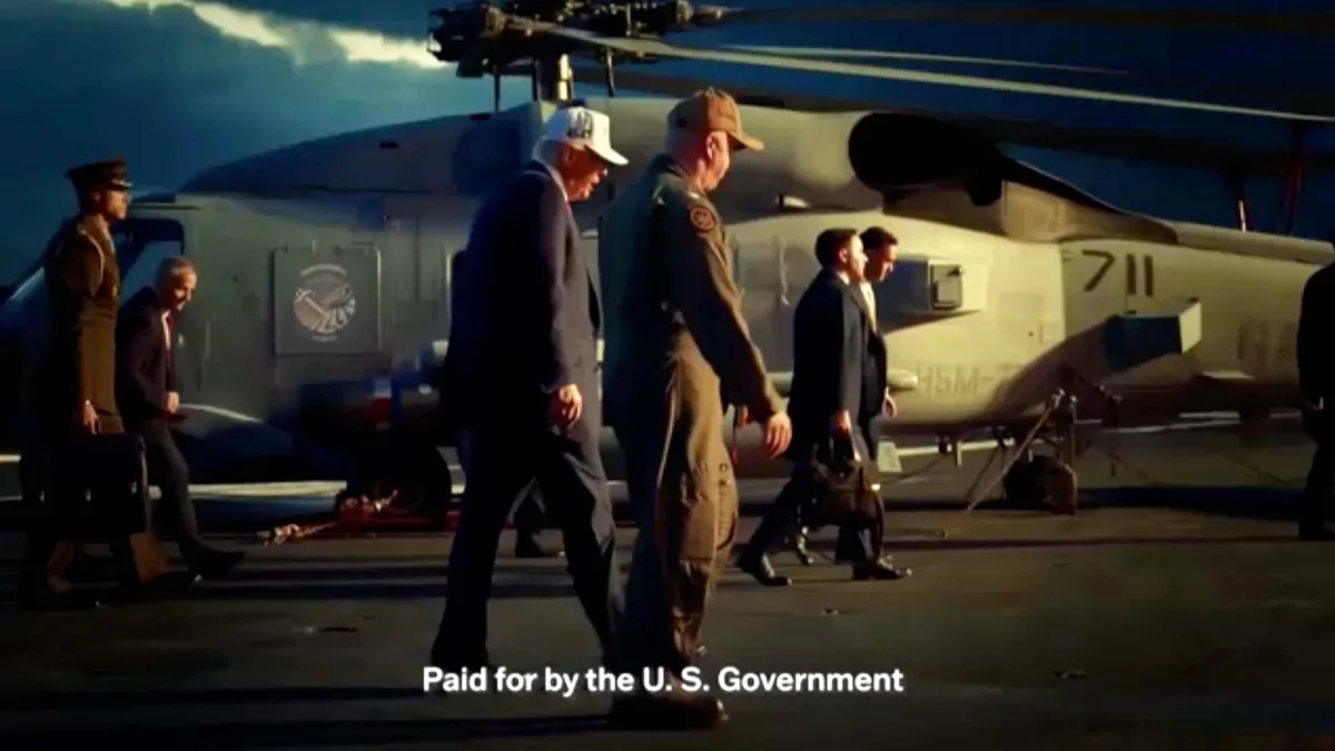  Trump defends spending millions on taxpayer-funded promotional ads: 'For the country'