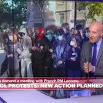 School protests part of a broader French malaise?