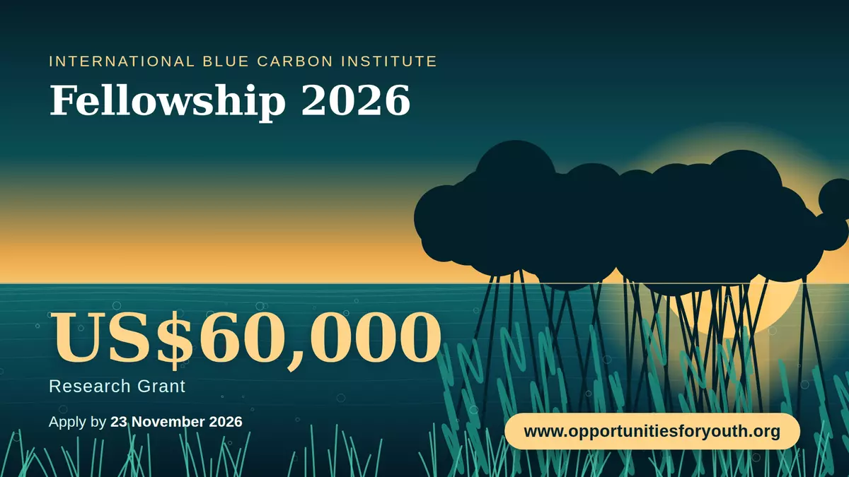International Blue Carbon Institute (IBCI) Fellowship 2026: $60,000 Research Grant for Blue Carbon Scientists and Practitioners