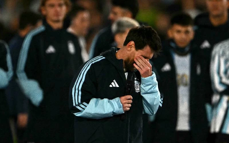 Emotion, tears as Messi retires from Argentina national team
