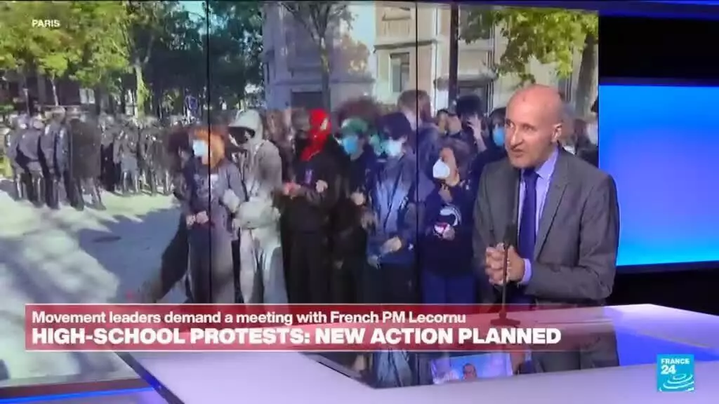 School protests part of a broader French malaise?