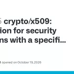 Go will reject certificate chains containing eight distrusted SPKIs