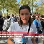 'Heavy police presence' as students set to march in Paris