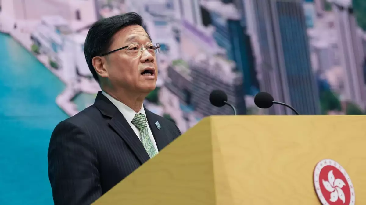 John Lee urges public to tune in to Legco debate on city’s 5-year plan, policy address