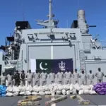 Pakistan Navy conducts 2 counter-narcotics operations, seizes drugs worth $96m: ISPR