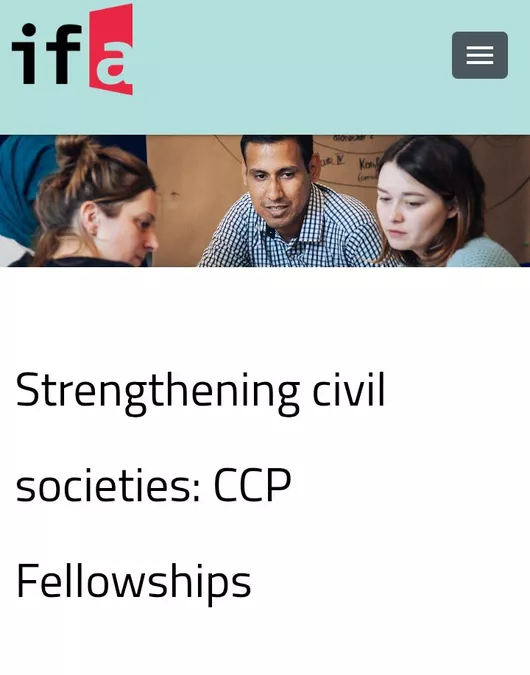 CrossCulture Programme (CCP) Fellowship 2027: Funding, Eligibility and How to Apply