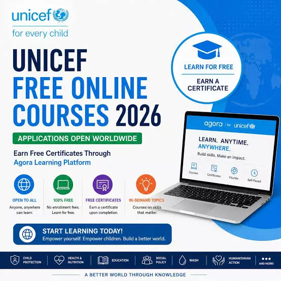 Agora – UNICEF Learning Platform: Free Online Courses, Learning Programmes and Certificates for Everyone
