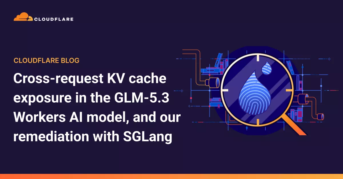 Cross-request KV cache exposure in the GLM-5.3 Workers AI model (155 responses)
