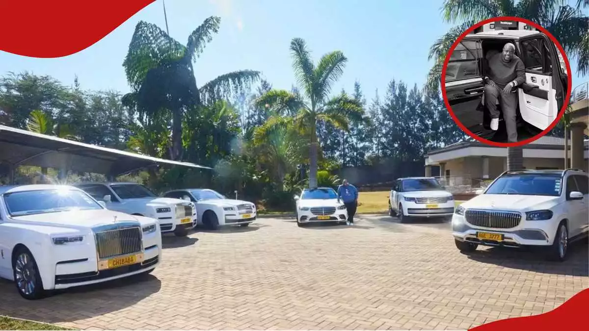 Glimpse inside Wicknell Chivayo and his wife’s collection of 11 luxury cars worth millions