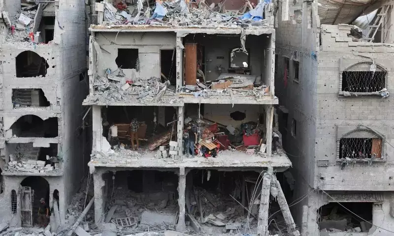 Israeli strikes kill five in Gaza
