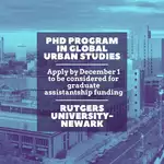 Rutgers University Global Urban Studies PhD 2027: Fully Funded Doctoral Opportunity in Urban Systems