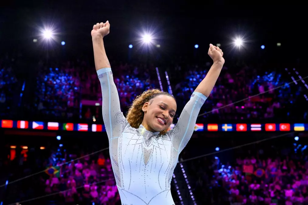 Rebeca Andrade Triumphs Over Americans For Historic Vault World Title