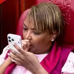 Kenyans express mixed reactions after Karen Nyamu is seen suckling thumb during Senate sitting