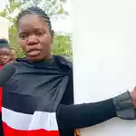 Kisumu woman begins hugging pillar for 72 hours in honour of Raila