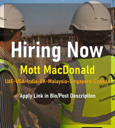 Mott Macdonald Careers UAE-Qatar-USA-UK-Canada (2026)