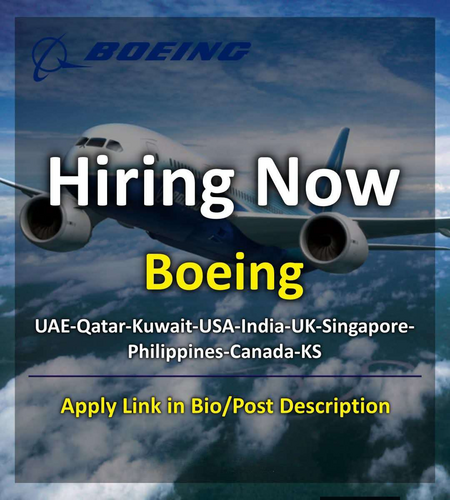 Boeing Careers UAE-Qatar-Kuwait-USA-UK-Canada (2026)