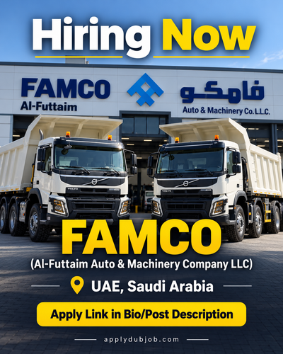 FAMCO Job Vacancy | Al Futtaim FAMCO Careers UAE - KSA