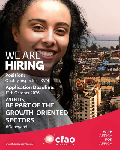 Exciting Job Opportunities at CFAO Mobility Kenya.