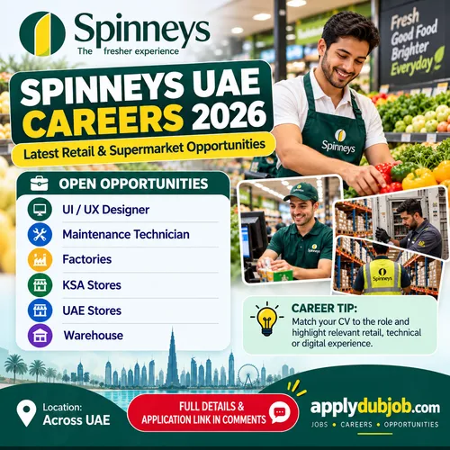 Spinneys UAE Careers 2026 – New Opportunities Available