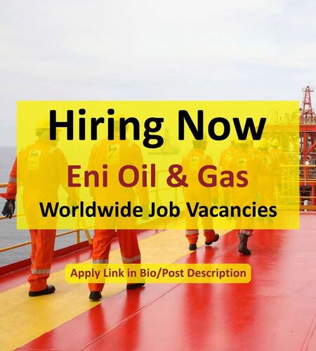 Eni Jobs | Eni Oil and Gas Careers Worldwide