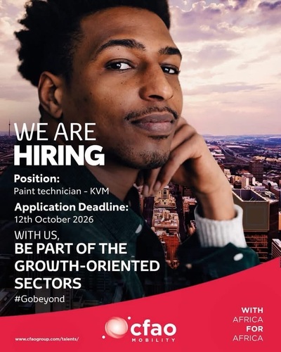 Exciting Job Opportunities at CFAO Mobility Kenya.
