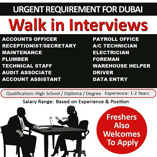 🚨 Walk in Interview in Dubai Today-Tomorrow UAE (2025) 🇦🇪