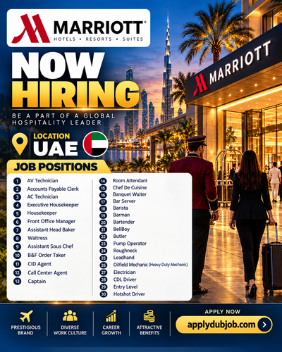 Marriott Careers UAE-Qatar-Kuwait-Bahrain-KSA-USA-Canada-UK