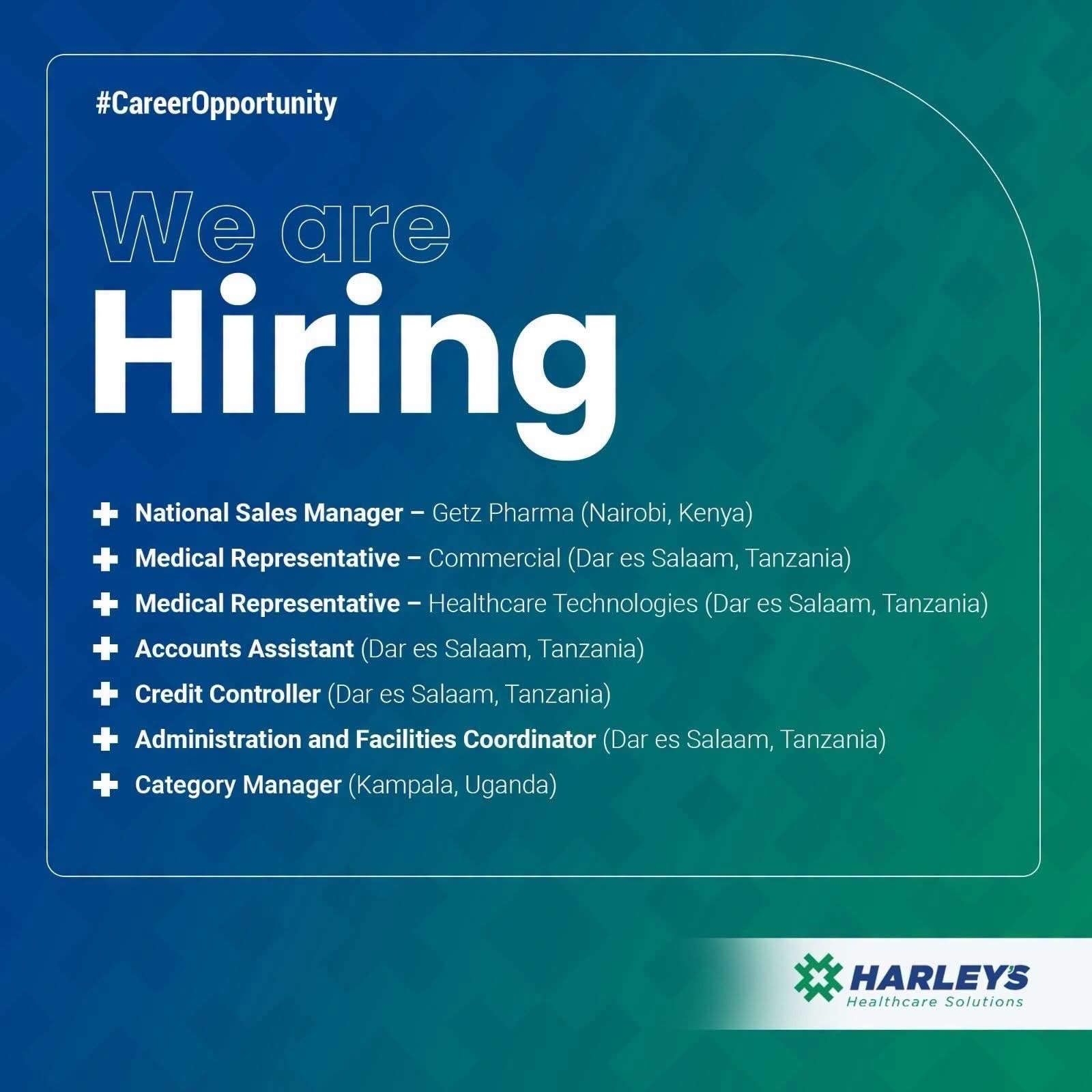 Harleys Limited is Hiring! 📢