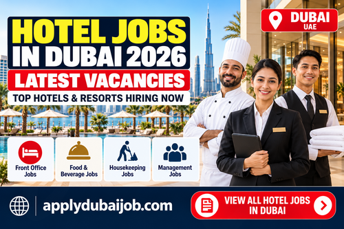 Hotels in – UAE are hiring for multiple roles!