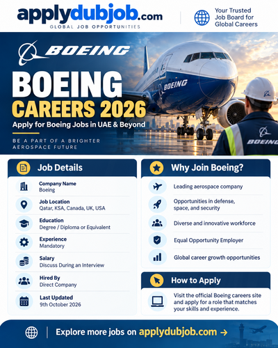 Boeing is hiring for multiple positions – Latest airline Jobs 2026