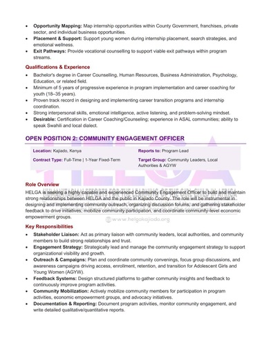 HELGA is hiring!