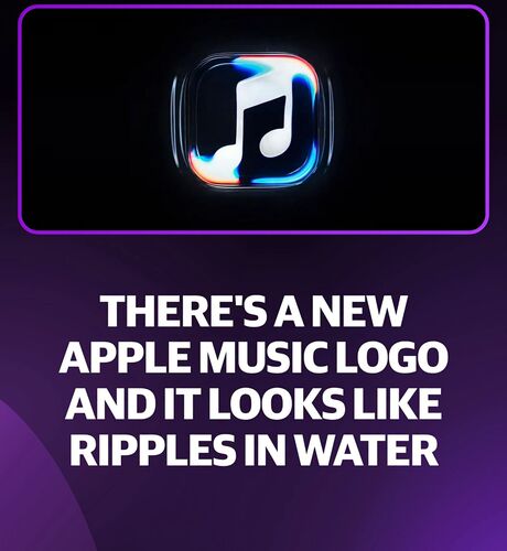 Apple Music Logo: New Ripples in Water Design