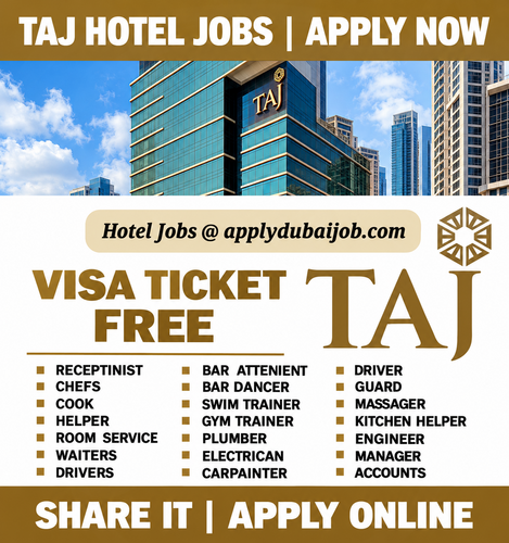 Taj Jumeirah Lakes Towers Dubai – Hotel Jobs in UAE!