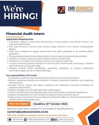 Exciting Job Opportunities at Zade Associates!
