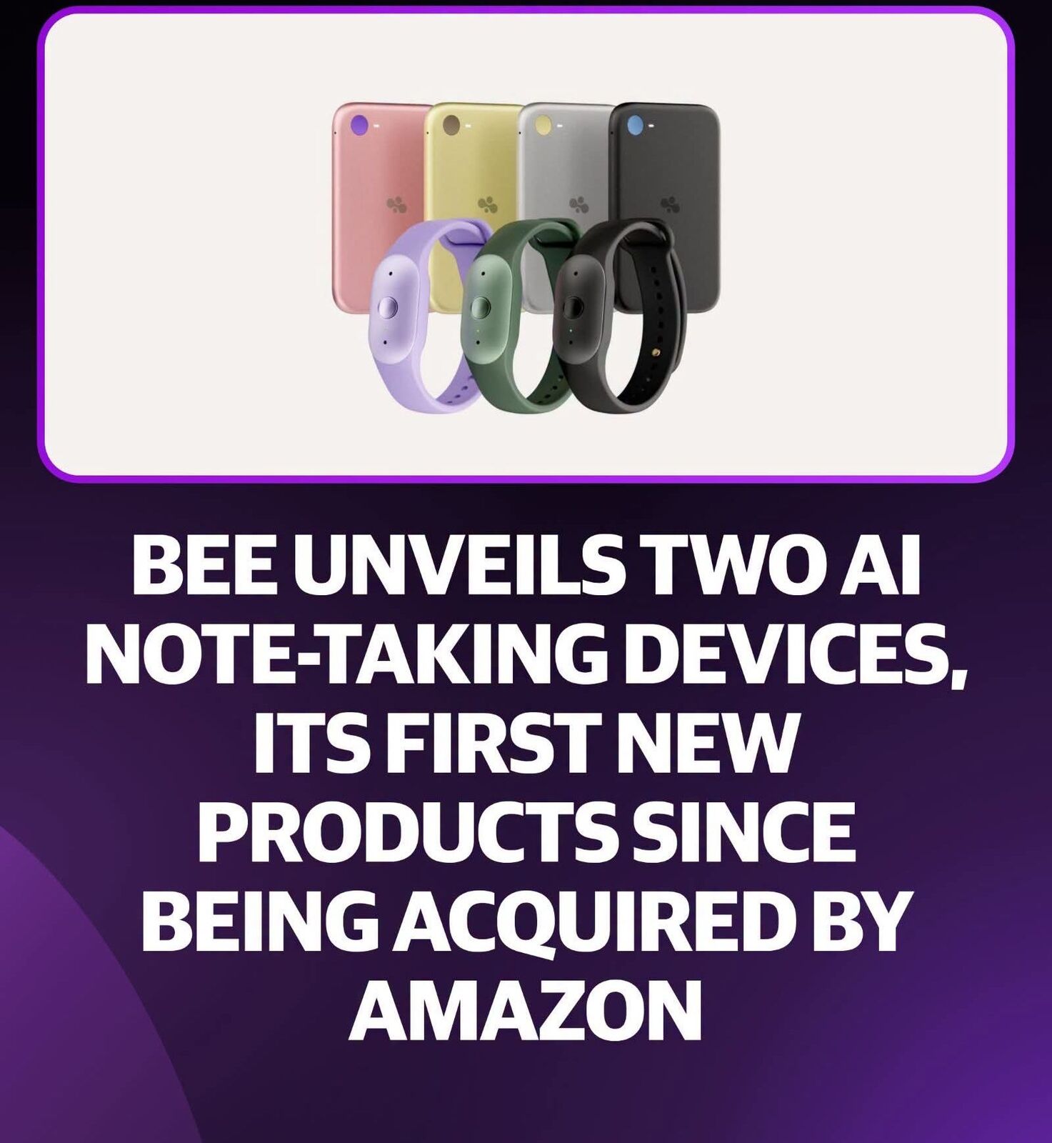 Bee AI Note-Taking Devices: Eclipse and Frontier Debut